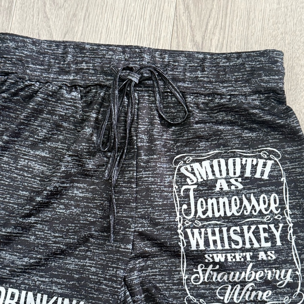Tennessee Whiskey “Day Drinkin'' Graphic Lounge Shorts - Picture 4 of 7